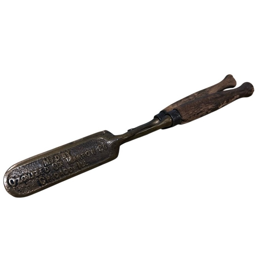 Antique Ford’s Ozonized Ox Marrow Hair Presser No 028 Chicago - Picture 3 of 9